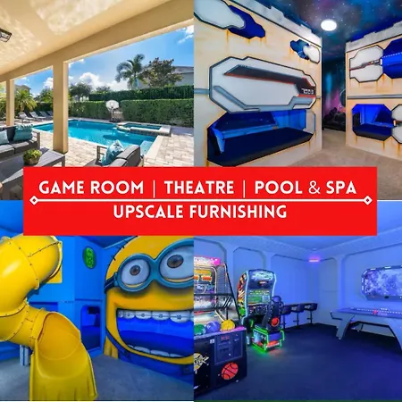 Epic Family Fun! Games & Theme Room, Pool - Encore Resort, Near Disney